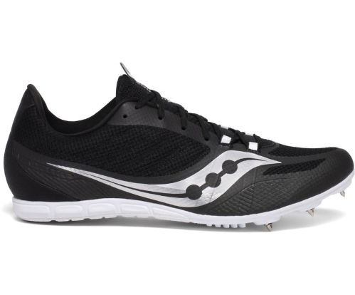 Tenis Saucony Vendetta 3 Hombre Zapatillas Running Negras / Blancas México MX-042-AC